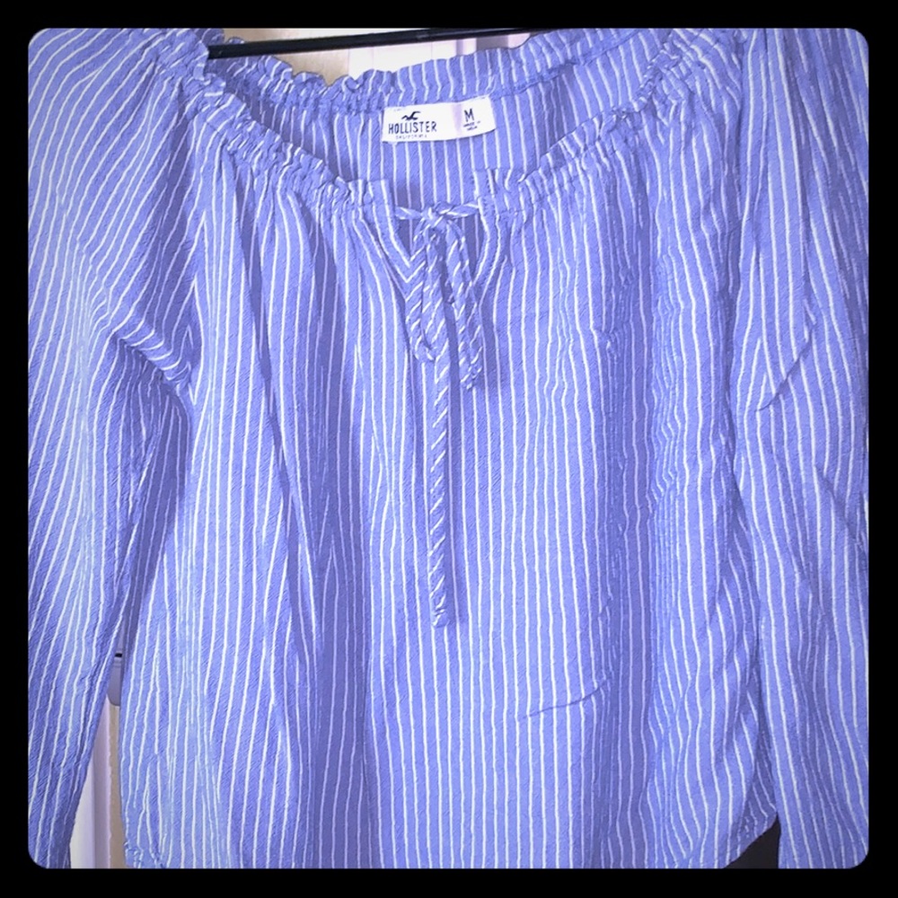 hollister long sleeve off shoulder